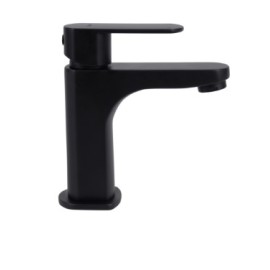 MONOMANDO ECOLOGICO CORTO P/LAVABO NEGRO DICA 4438.2