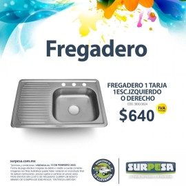 FREGADERO 1 TARJA 1ESC.I CM-7301  73X50